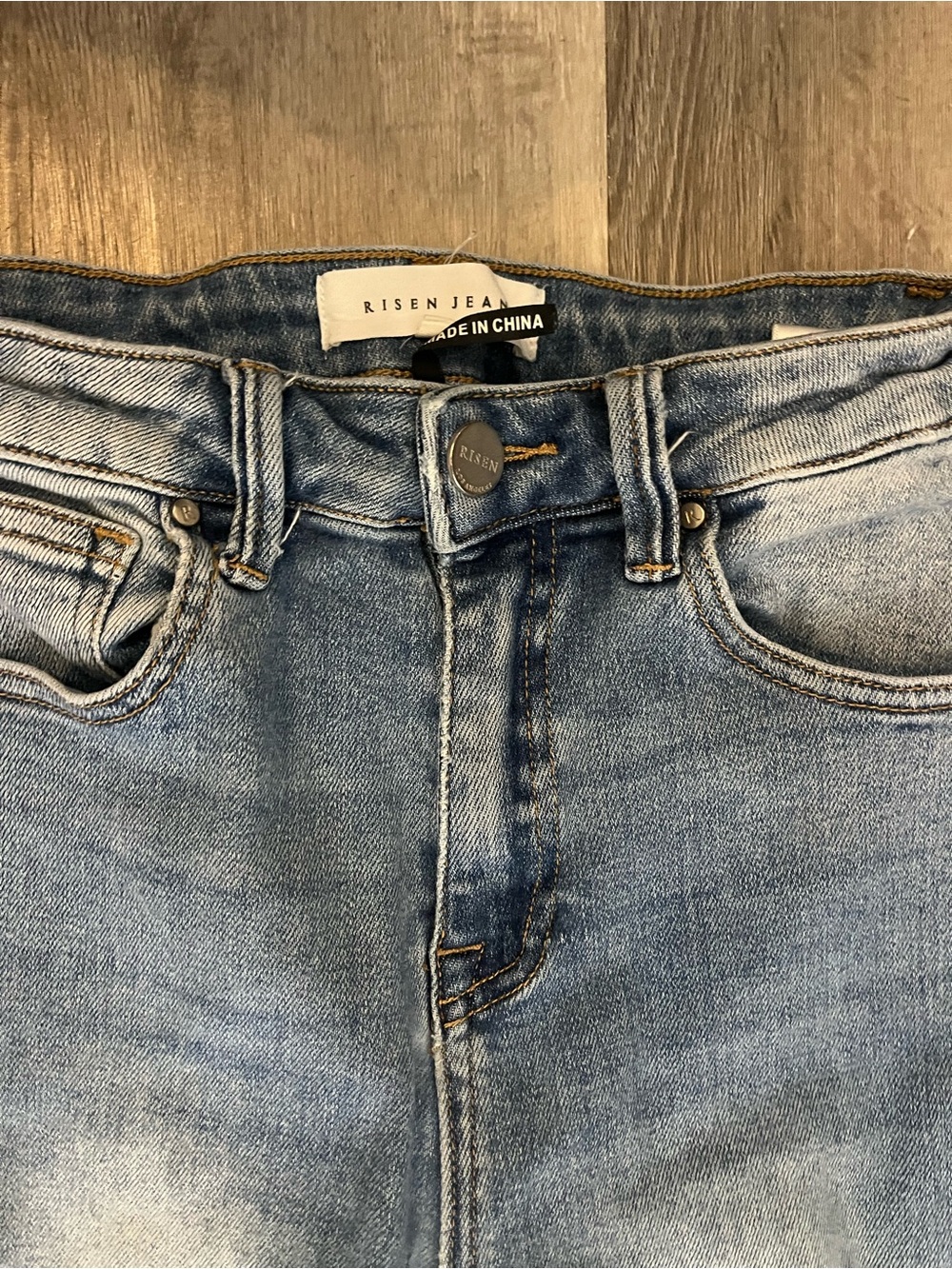 Risen Jeans High-Rise Light Blue Women's Jeans